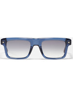 Dark Blue Translucid / Grey Gradient