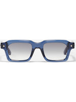 Dark Blue Translucid / Grey Gradient