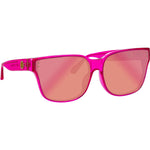 002 - NEON PINK/LGHT GLD/ PNK MIRR / 