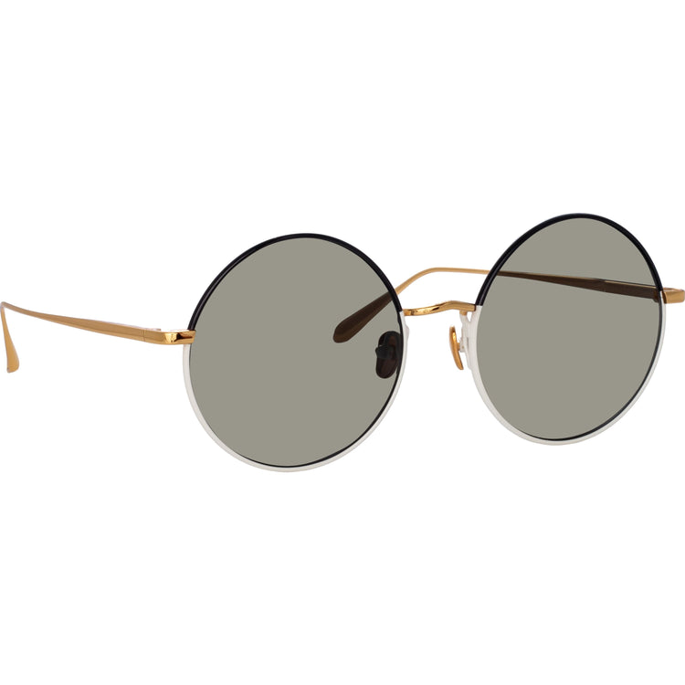 007 - BLCK/ CREAM/ YELLOW GOLD/ GREY