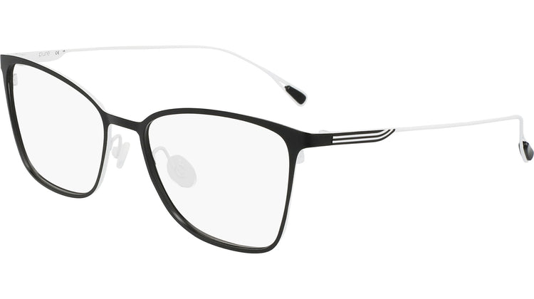002 - SATIN BLACK/ WHITE