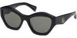 01N - Shiny Black / green