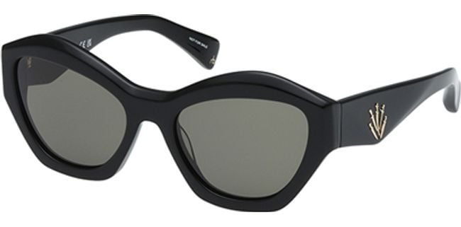 01N - Shiny Black / green