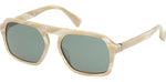 60N - Beige Brown/Horn / green