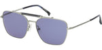 11V - Matte Light Ruthenium / blue