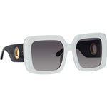 005 - WHT/ BLK/ YELLW GLD/ GREY GRAD / 