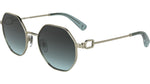 729 - GOLD/GRADIENT BLUE / 