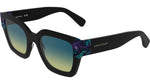 007 - BLACK/MARBLE TURQUOISE / 
