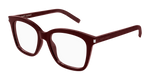 BURGUNDY / TRANSPARENT