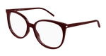 BURGUNDY / TRANSPARENT