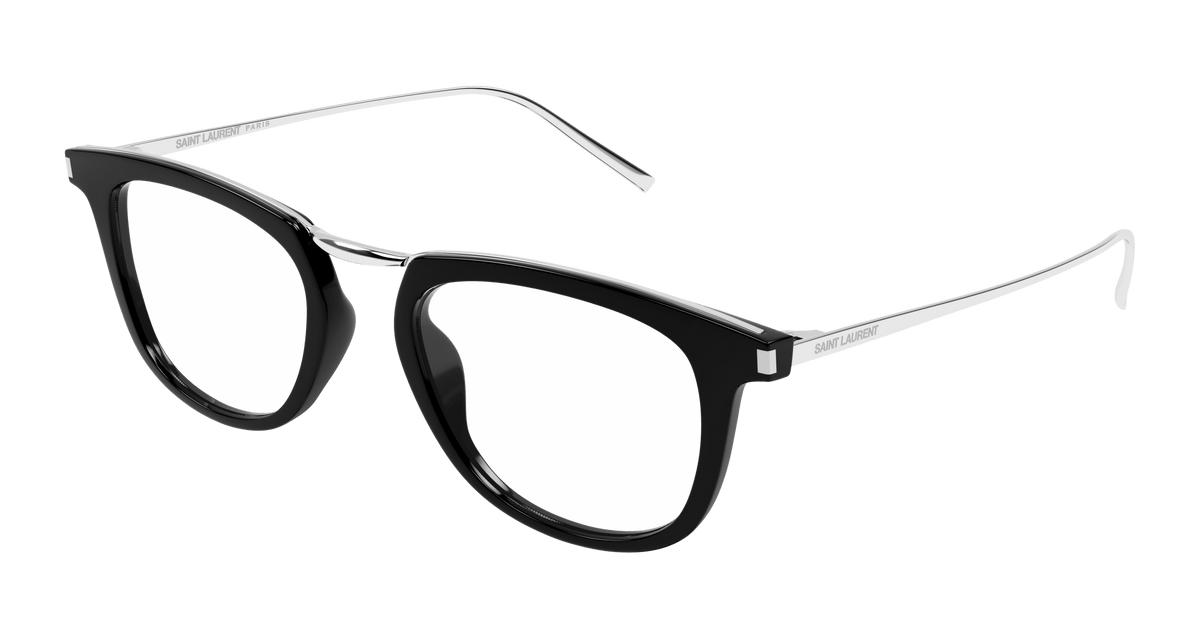 BLACK / SILVER / TRANSPARENT