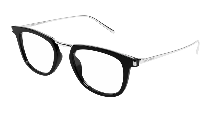 BLACK / SILVER / TRANSPARENT