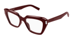 BURGUNDY / TRANSPARENT
