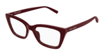 BURGUNDY / TRANSPARENT