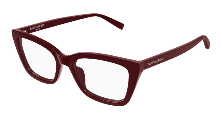 BURGUNDY / TRANSPARENT