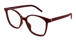 BURGUNDY / TRANSPARENT