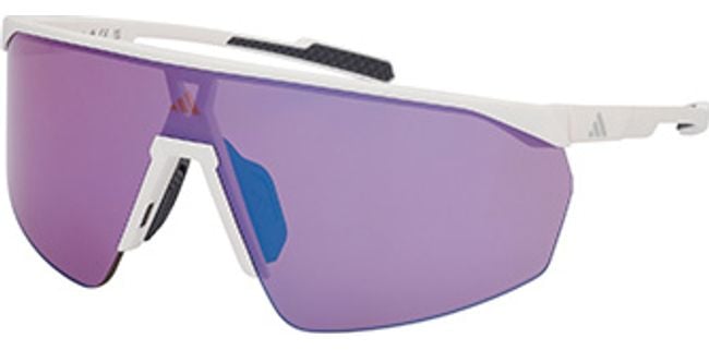 21Z - Matte White / gradient or mirror violet