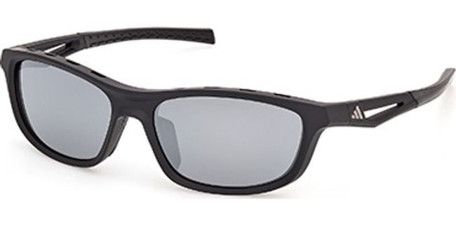 02C - Matte Black / smoke mirror