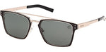 32R - Shiny Pale Gold / green polarized