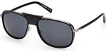 01D - Shiny Black / smoke polarized