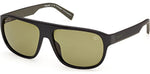 01R - Shiny Black / green polarized