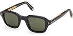01N - Shiny Black / green