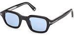 01V - Shiny Black / blue