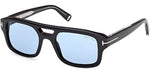 01V - Shiny Black / blue