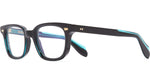 001 - TEAL ON BLACK / 