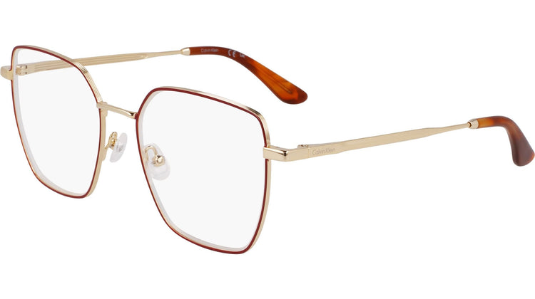 718 - GOLD/BURGUNDY