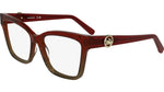 609 - TRANSPARENT GRADIENT RED/BROWN / 