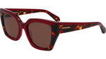 654 - OPALINE BURGUNDY/RED TORTOISE / 