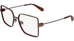 705 - AMBER GOLD/MATTE BURGUNDY
