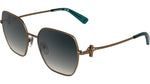 734 - AMBER GOLD/GRADIENT SMOKE / 