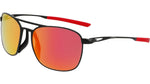011 - SATIN BLACK / RED MIRROR / 
