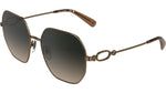 734 - AMBER GOLD/GRADIENT SMOKE BROW / 