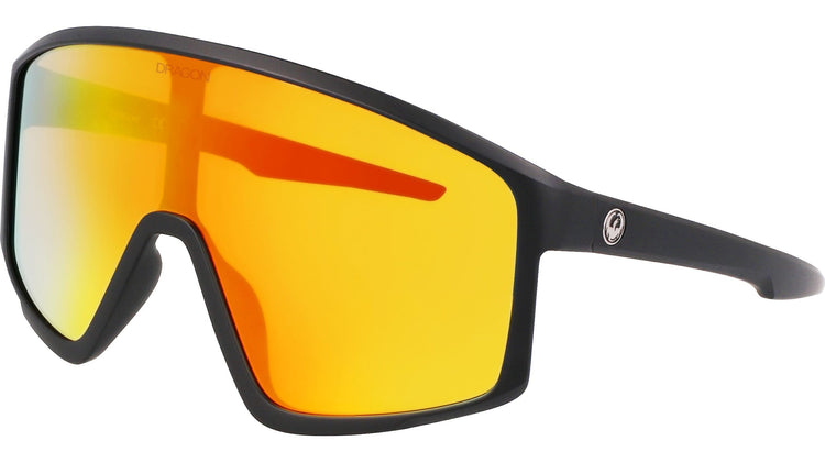 022 - MATTE BLACK/LL RED ION