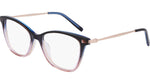 480 - CRYSTAL NAVY/PEACH GRADIENT / 
