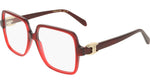 615 - TRANSPARENT DARK RED GRADIENT / 