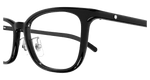 BLACK / TRANSPARENT