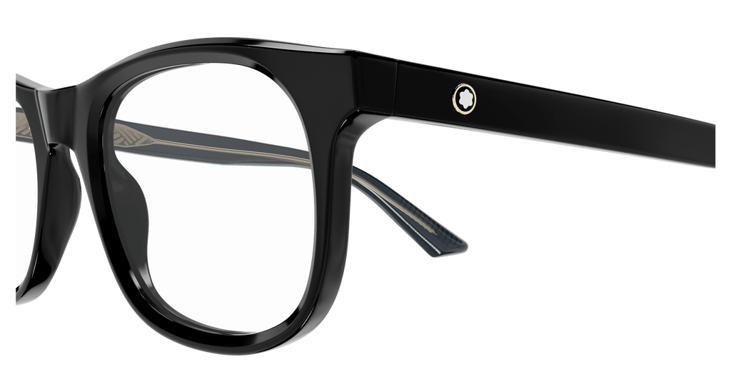 BLACK / TRANSPARENT