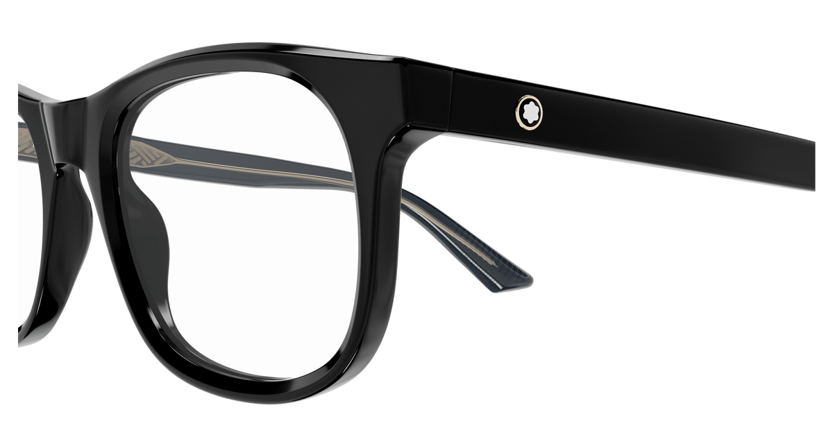 BLACK / TRANSPARENT