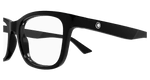 BLACK / TRANSPARENT