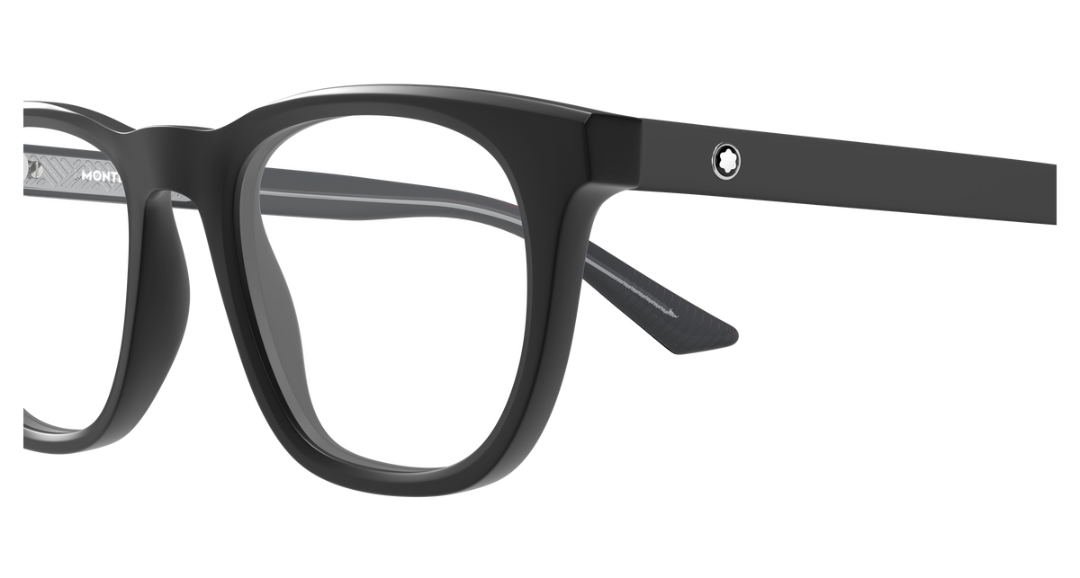 BLACK / TRANSPARENT