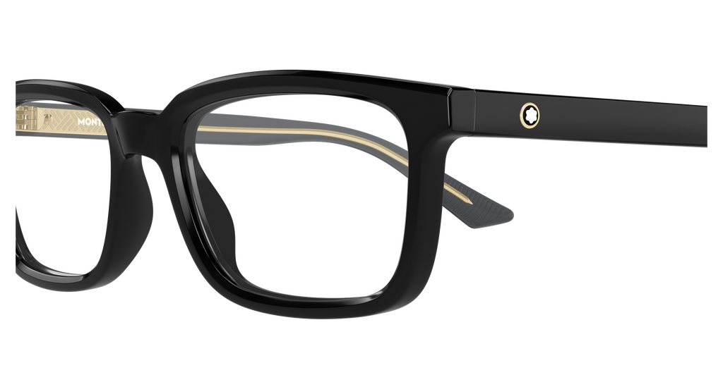 BLACK / TRANSPARENT