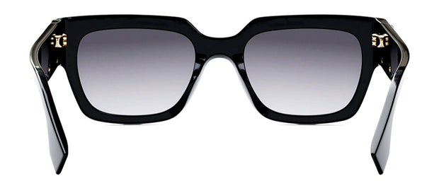 Fendi FIRST FE 40099F 01B Square Sunglasses