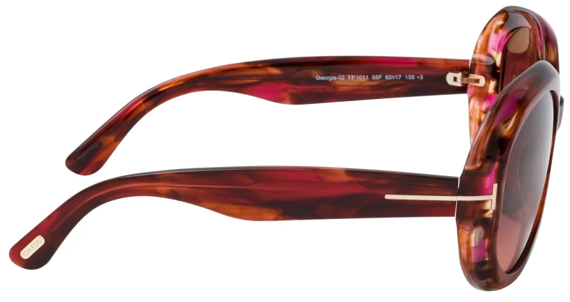 Tom Ford GEORGIA-02 52B Oval Sunglasses