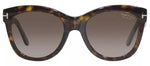 TOM FORD BEATRIX 52H Butterfly Polarized Sunglasses