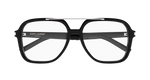 BLACK / TRANSPARENT