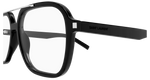BLACK / TRANSPARENT